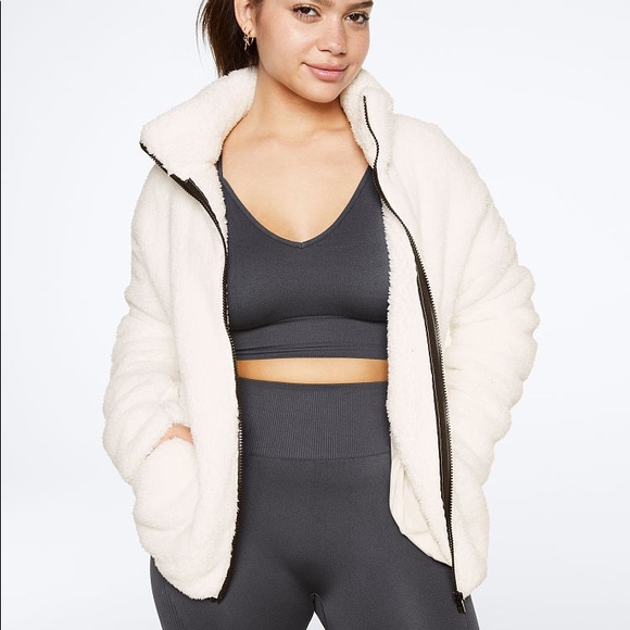 PINK TEDDY FULL-ZIP - Picture 3 of 3